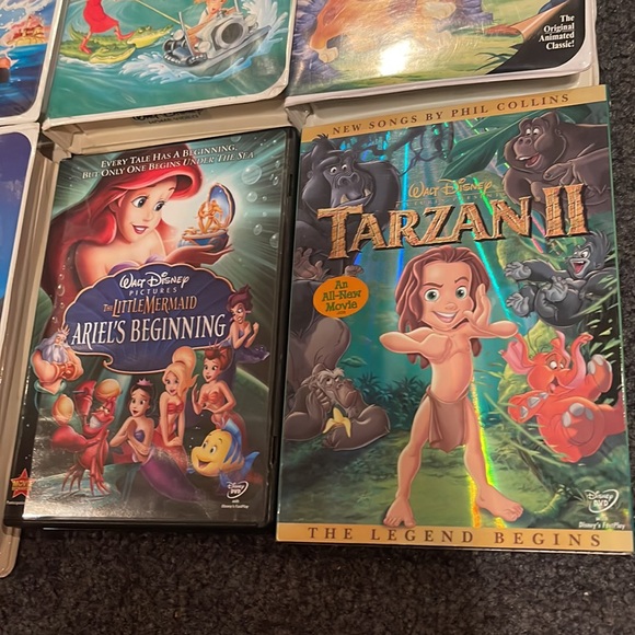 Disney Movies VHS and DVD Lot of 6 with 3/6 Black Diamond VHS - Picture 4 of 7
